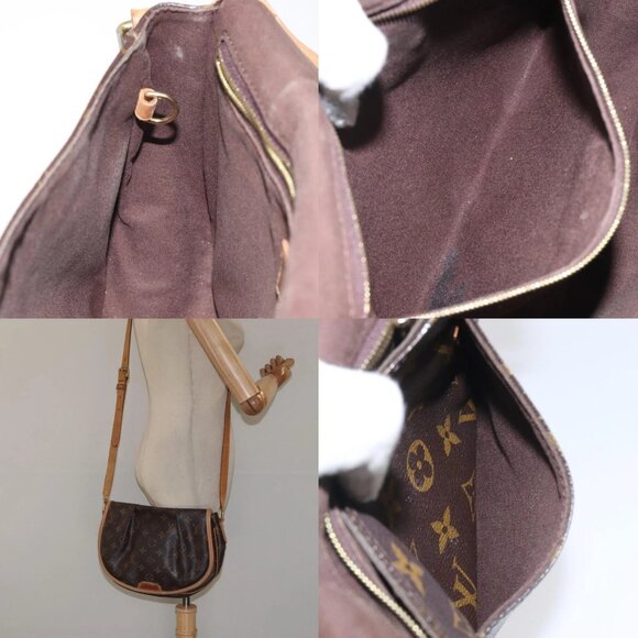 LOUIS VUITTON Monogram Menilmontant PM Shoulder Bag M40474 LV Auth 123476 - Picture 14 of 15